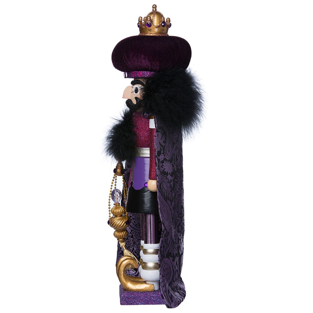 Shop For Kurt Adler 18 - Inch Hollywood Purple King Nutcracker
