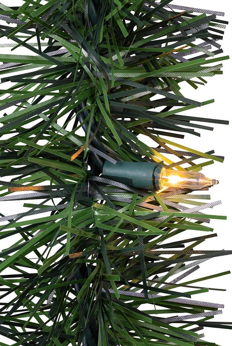 Shop For Kurt Adler 18 - Inch Pre - Lit Multicolor Incandescent Green Garland