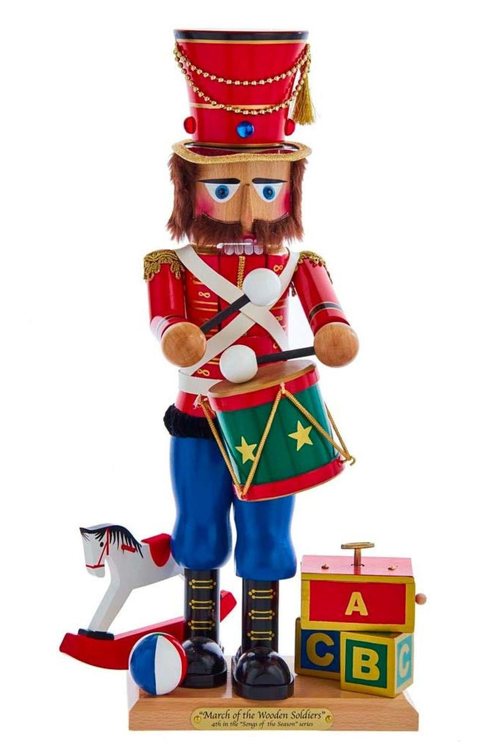 Kurt Adler 18-Inch Steinbach Musical Toy Soldier Nutcracker
