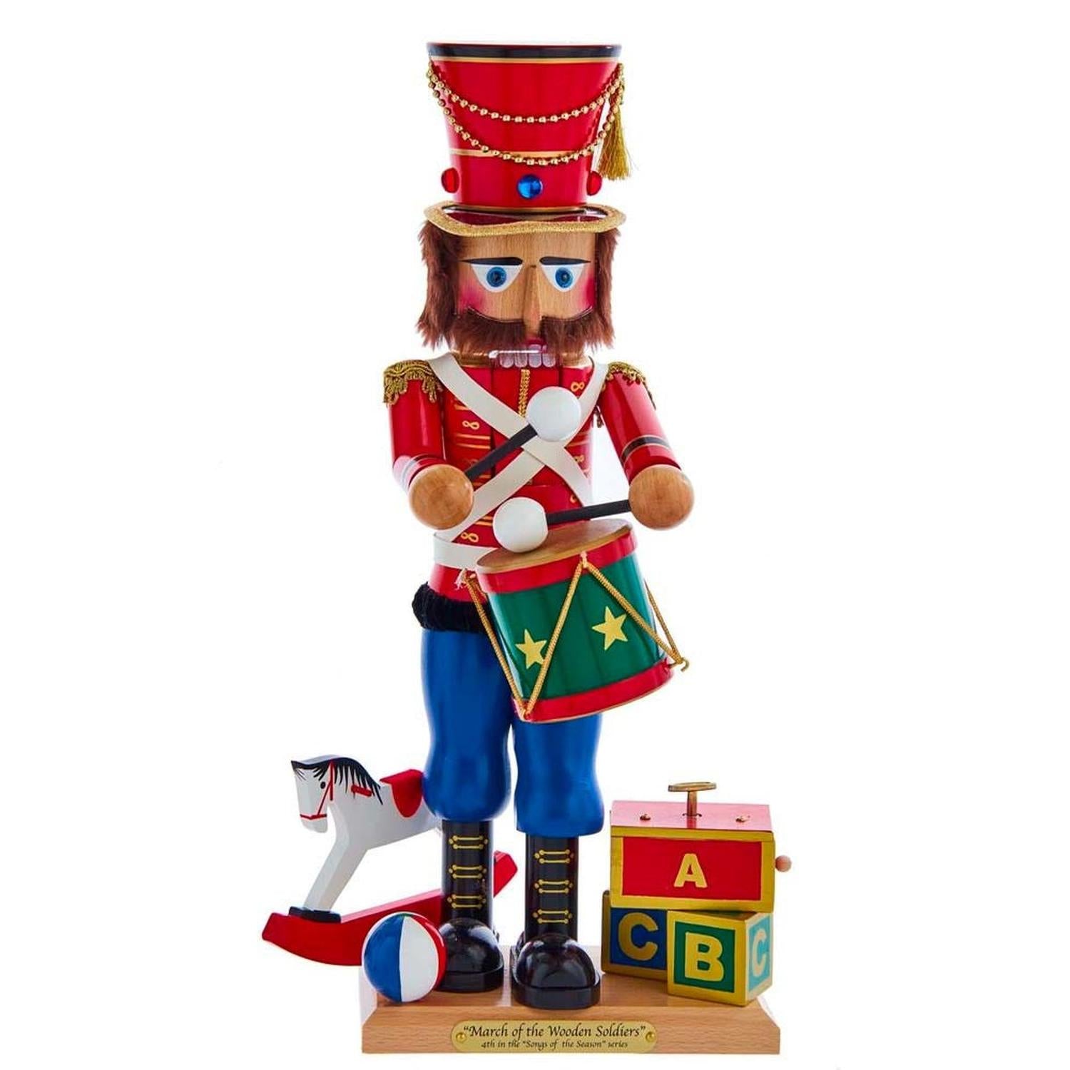 Kurt Adler 18-Inch Steinbach Musical Toy Soldier Nutcracker