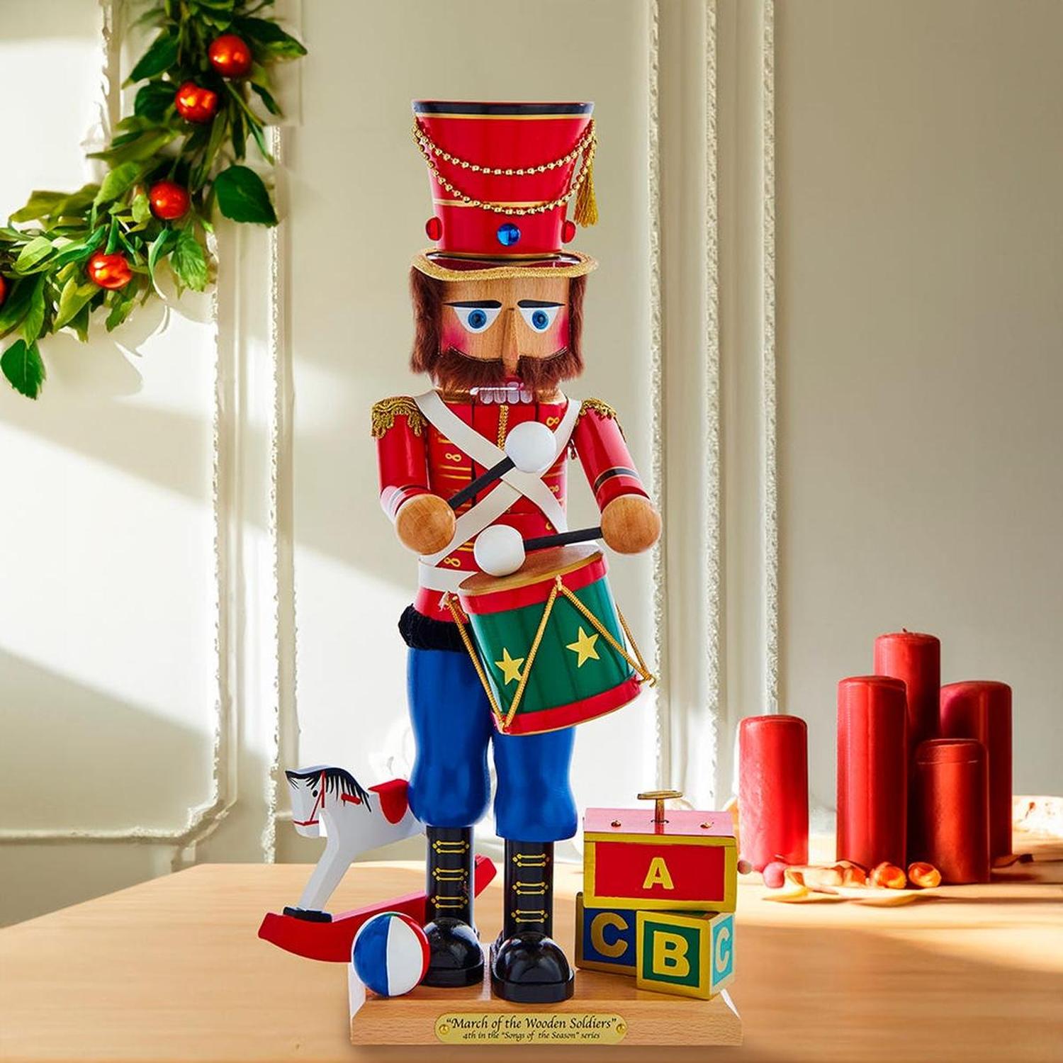 Kurt Adler 18-Inch Steinbach Musical Toy Soldier Nutcracker
