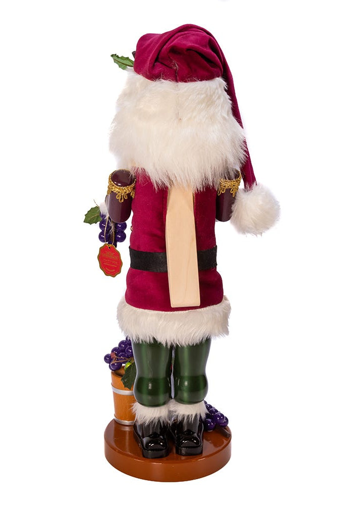Shop For Kurt Adler 18.25 - Inch Steinbach Winemaker Santa Nutcracker