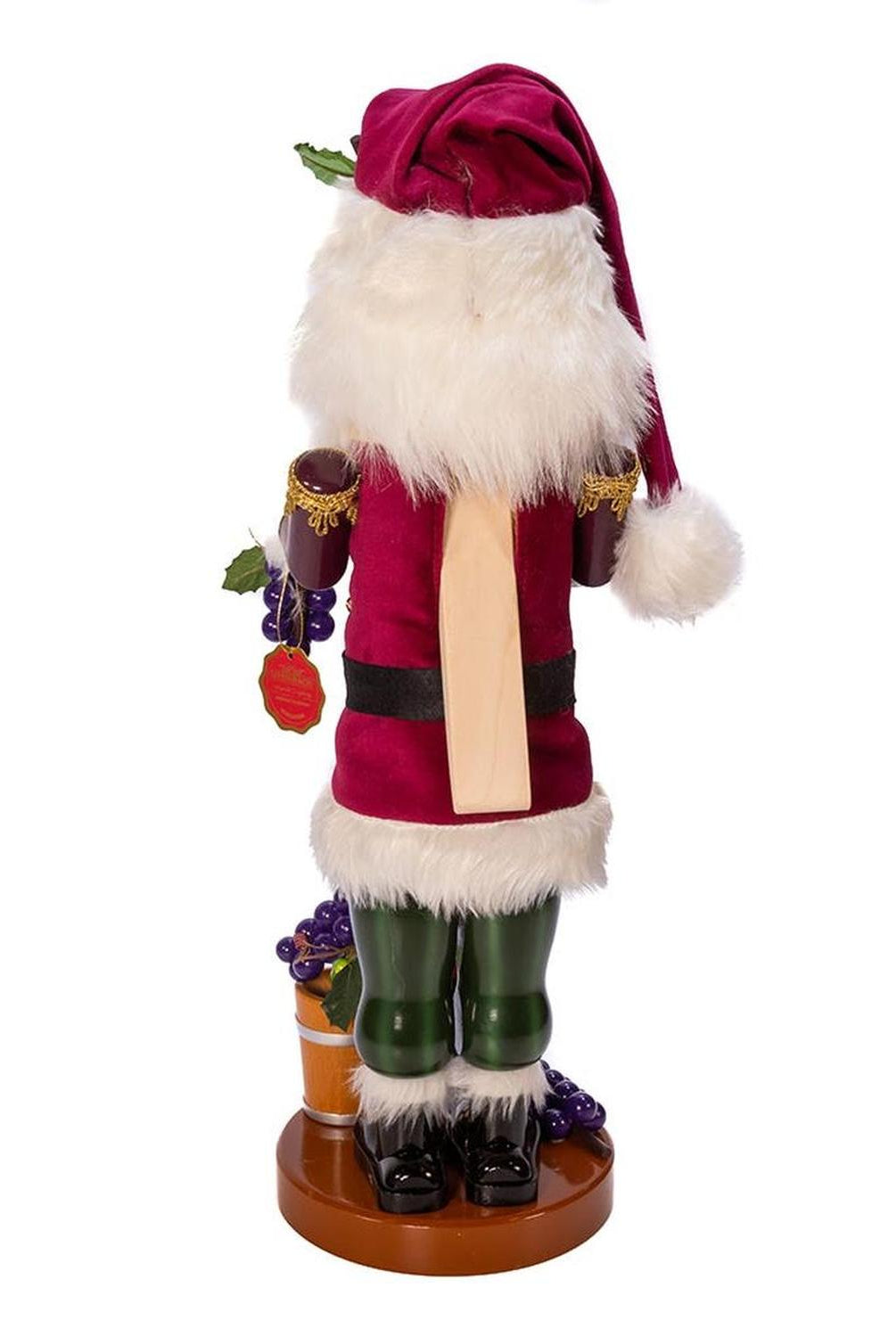 Kurt Adler 18.25-Inch Steinbach Winemaker Santa Nutcracker