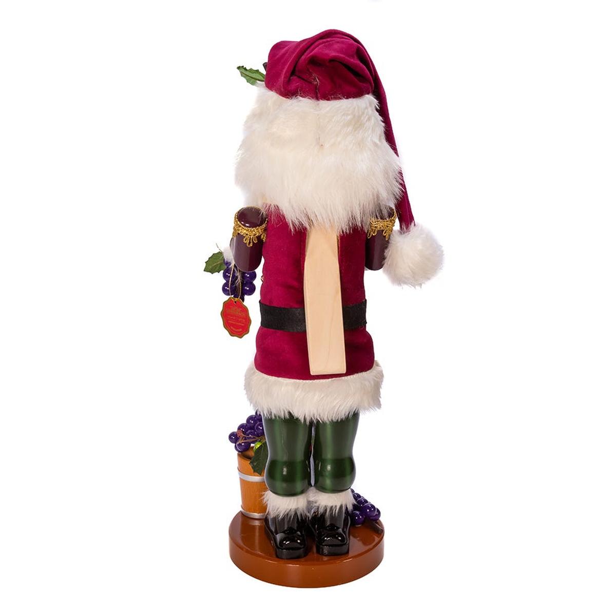Shop For Kurt Adler 18.25 - Inch Steinbach Winemaker Santa Nutcracker