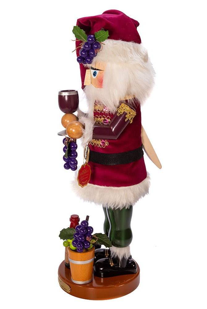 Shop For Kurt Adler 18.25 - Inch Steinbach Winemaker Santa Nutcracker