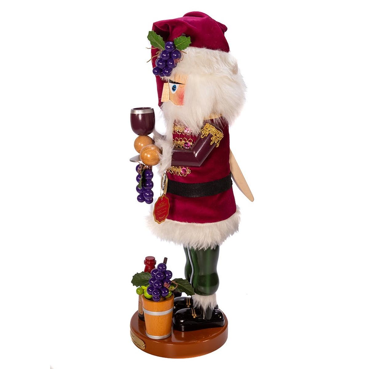 Shop For Kurt Adler 18.25 - Inch Steinbach Winemaker Santa Nutcracker