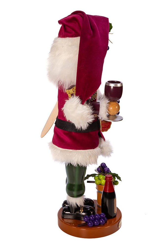 Shop For Kurt Adler 18.25 - Inch Steinbach Winemaker Santa Nutcracker