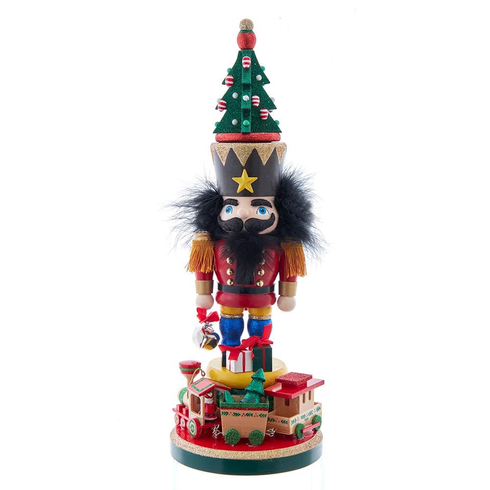 Shop For Kurt Adler 18.5 - Inch Hollywood Nutcrackers with Train Nutcracker
