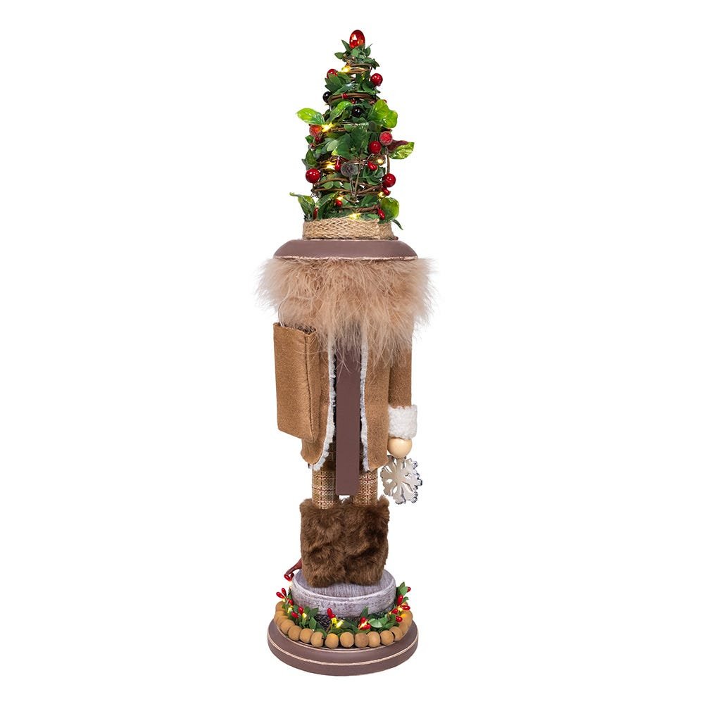 Shop For Kurt Adler 19 - Inch LED Birch Berries Nutcracker