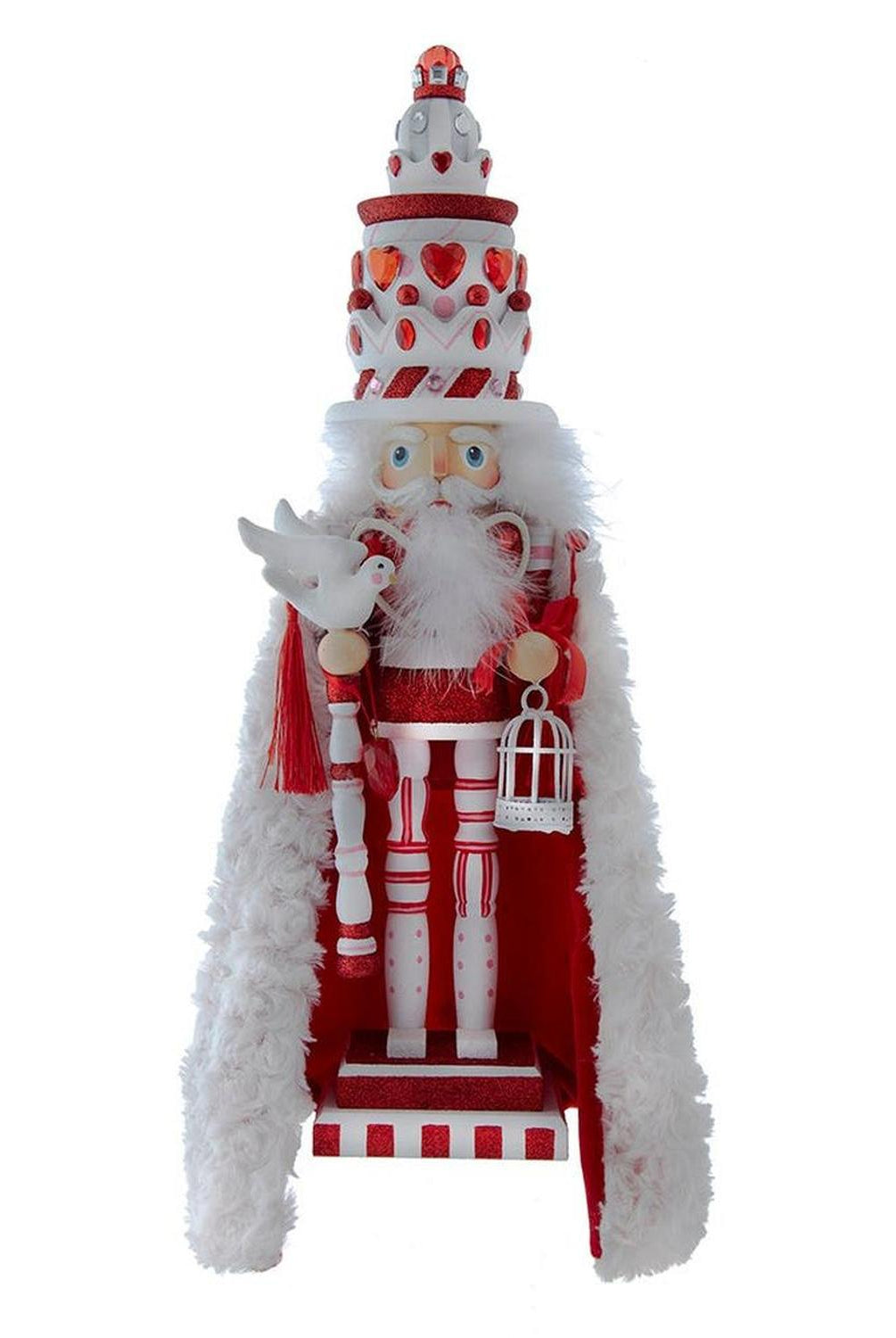Kurt Adler 19.5-Inch Hollywood Nutcrackers King Of Hearts Nutcracker