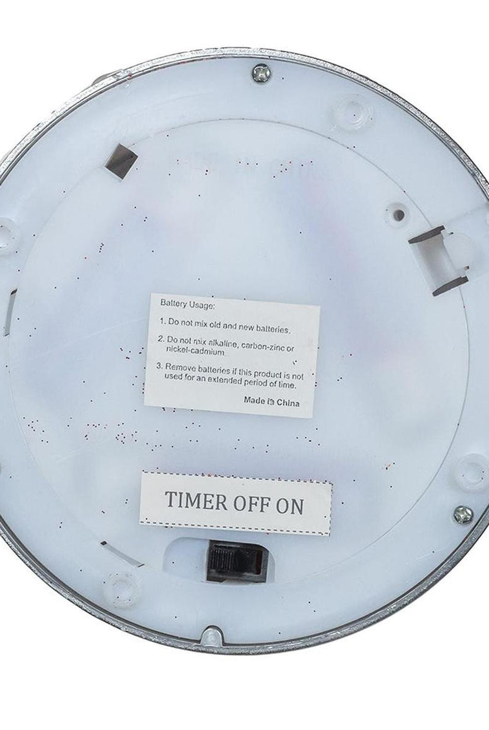 Kurt Adler 19.63-Inch Battery Operated Red Glittered Candle