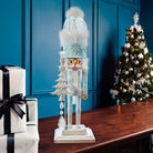 Shop For Kurt Adler 20 - Inch Musical White Soldier Water Globe Hat Nutcracker
