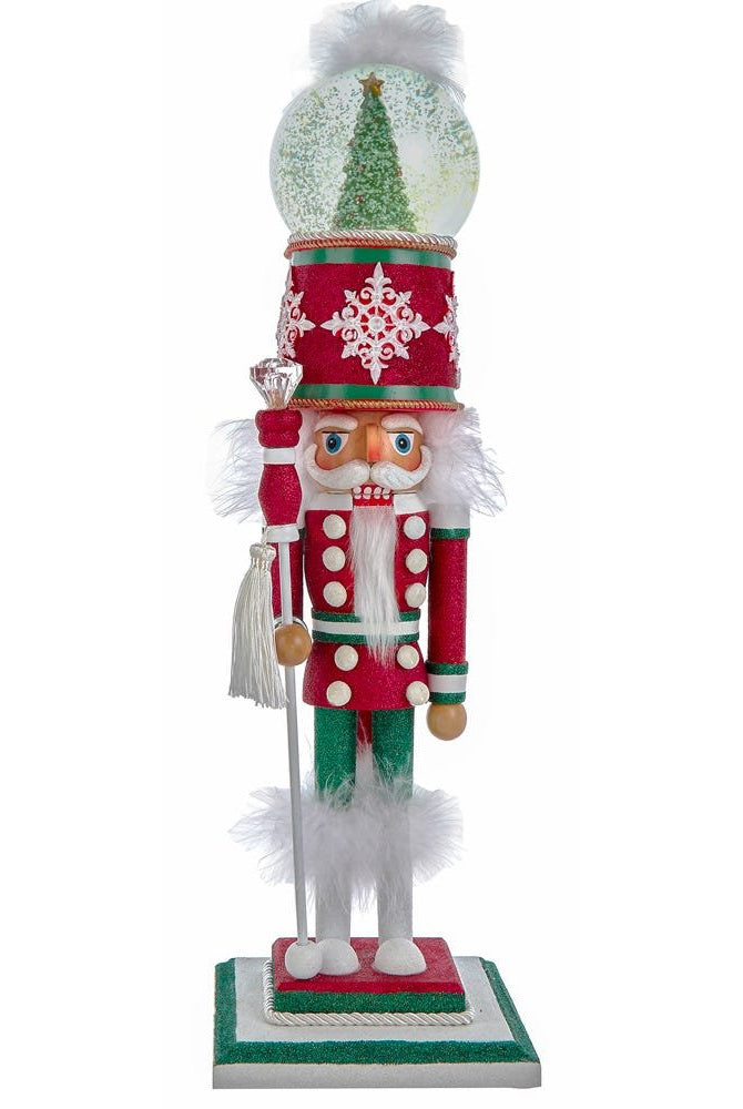 Shop For Kurt Adler 21 - Inch Hollywood Nutcrackers Snow Globe Hat Soldier Nutcracker