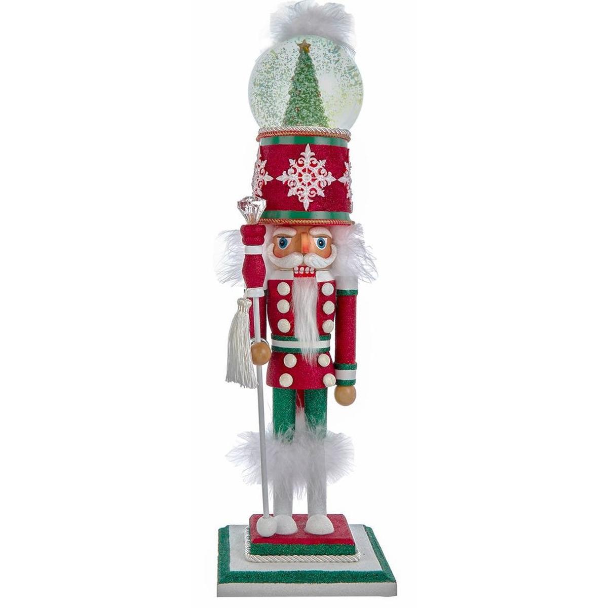 Shop For Kurt Adler 21 - Inch Hollywood Nutcrackers Snow Globe Hat Soldier Nutcracker