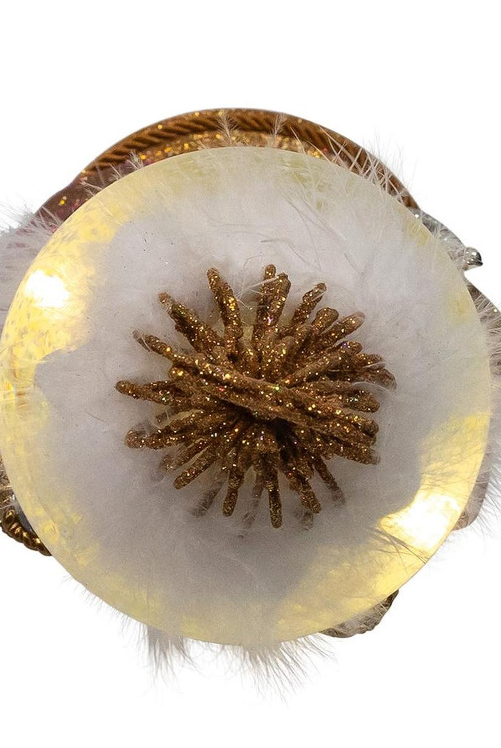 Kurt Adler 22-Inch Hollywood Nutcrackers Musical Gold and Silver Nutcracker With Water Globe