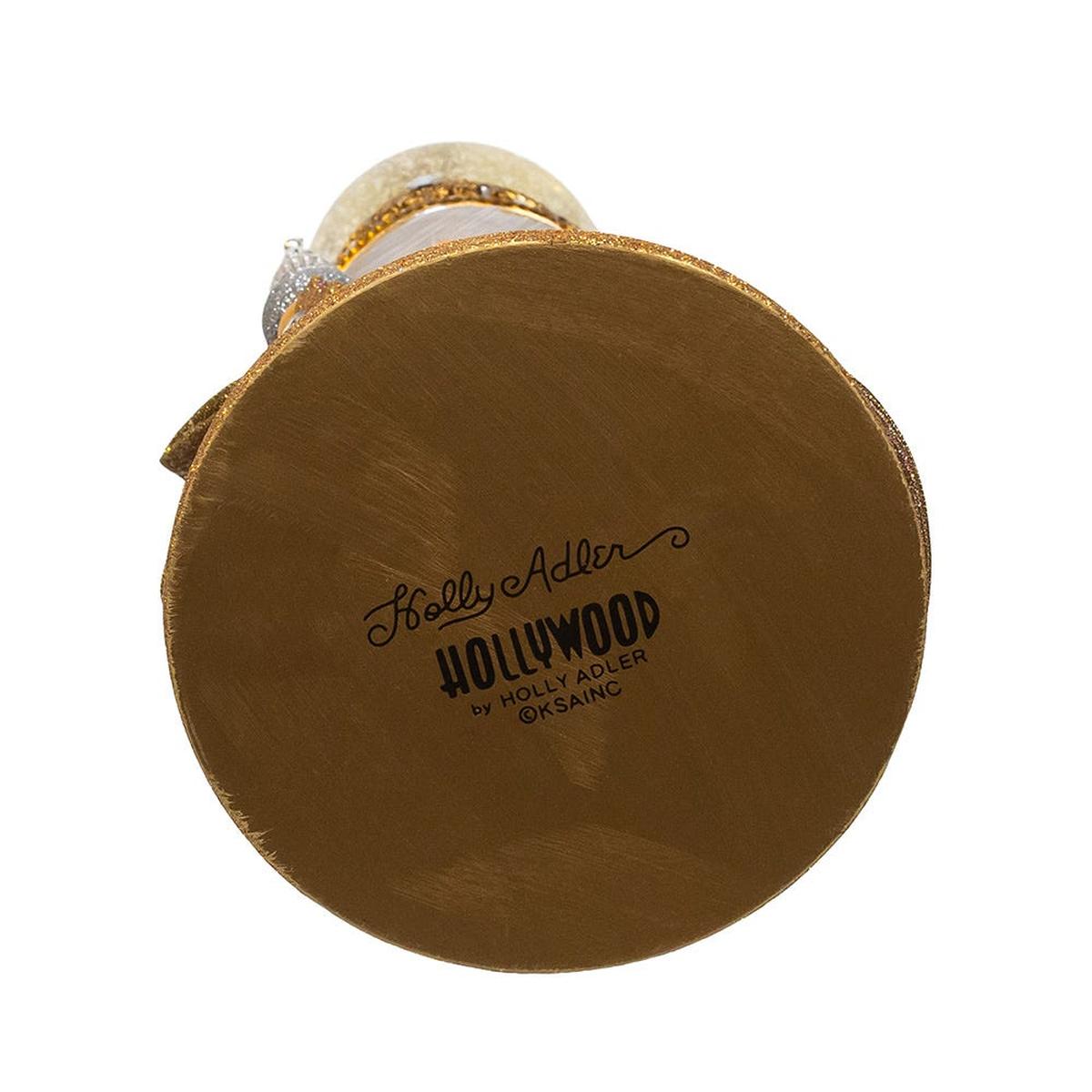 Shop For Kurt Adler 22 - Inch Hollywood Nutcrackers Musical Gold and Silver Nutcracker With Water Globe