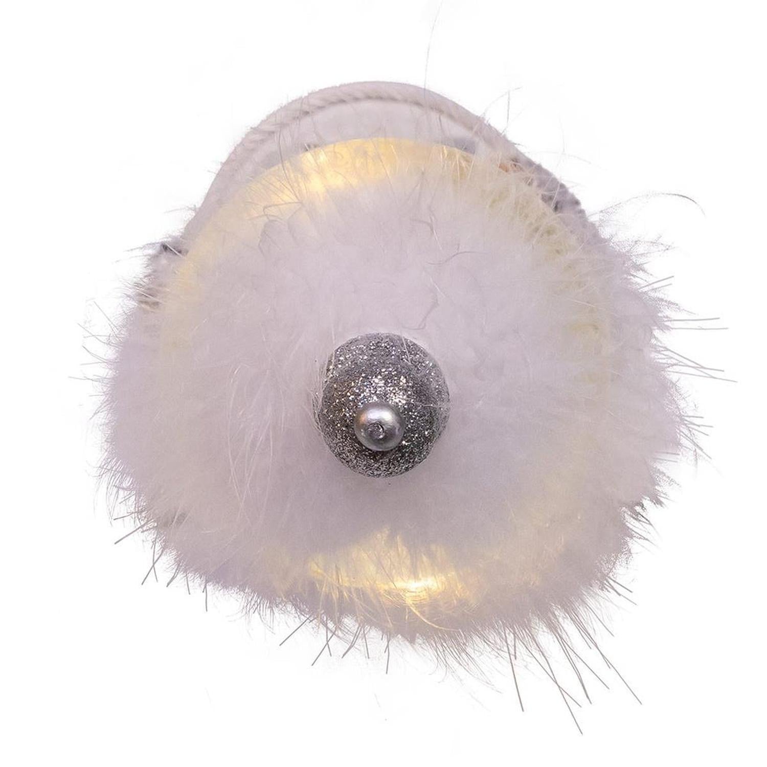 Kurt Adler 22-Inch Hollywood Nutcrackers Musical Silver Nutcracker With Water Globe