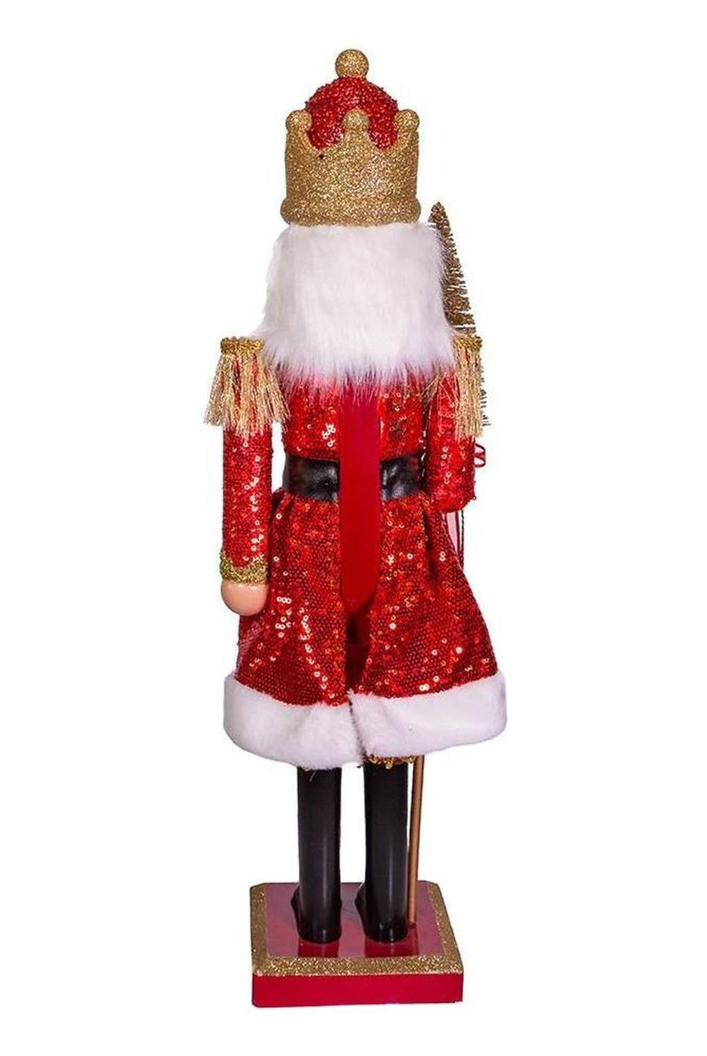 Kurt Adler 24-Inch Plastic Red and Gold King Nutcracker