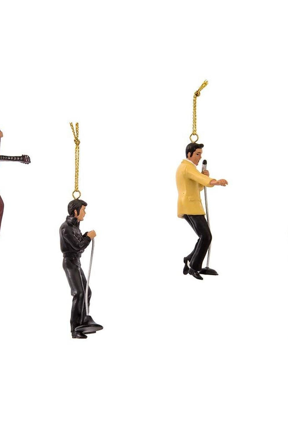 Kurt Adler 2.5-Inch Resin Elvis Presley 4-Piece Set