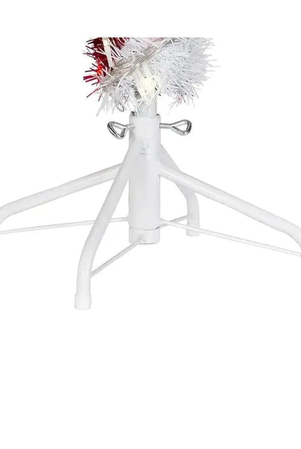 Shop For Kurt Adler 3 - Foot Pre - Lit Red and White LED Tinsel Candy Cane