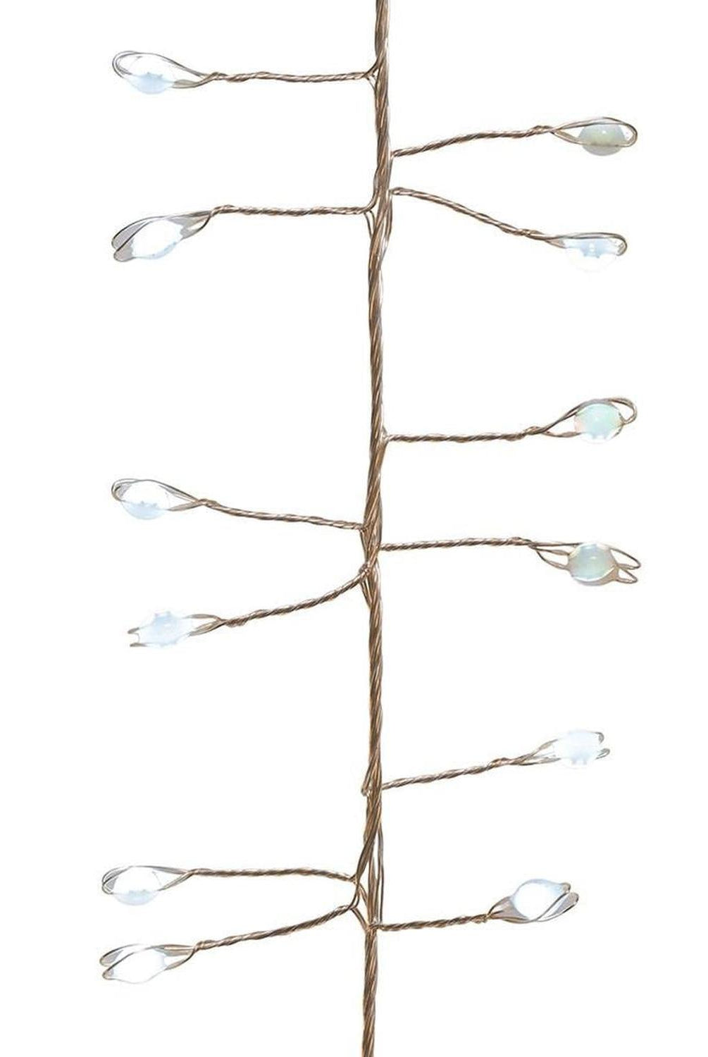Kurt Adler 300-Light Cluster Garland Cool White LED Twinkle Lights