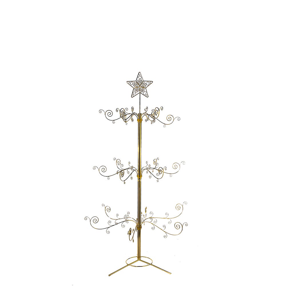 Shop For Kurt Adler 4 - Foot Gold Metal Tree