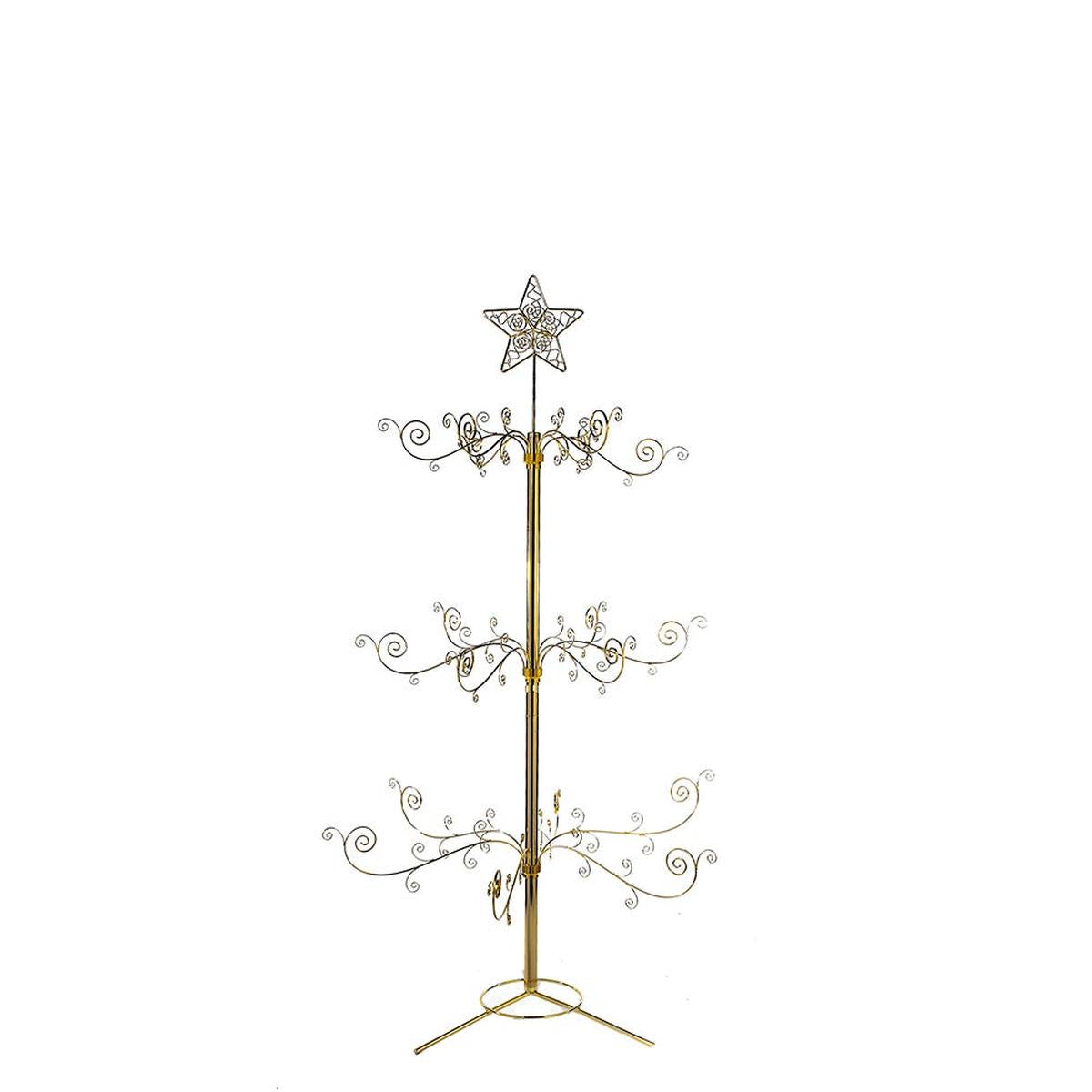 Shop For Kurt Adler 4 - Foot Gold Metal Tree