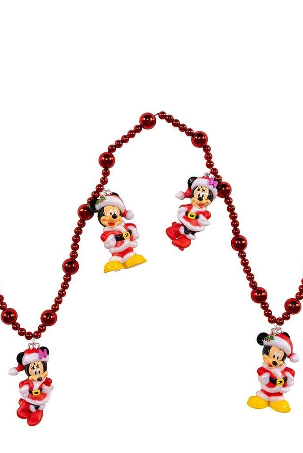 Kurt Adler 4-Foot Mickey and Minnie Lighted Garland