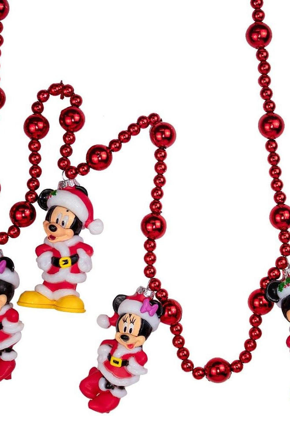 Kurt Adler 4-Foot Mickey and Minnie Lighted Garland