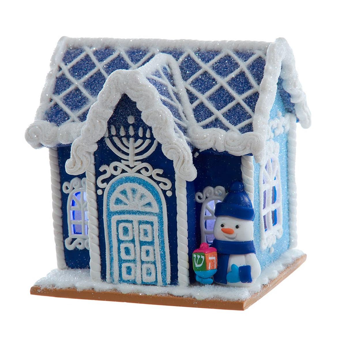 Shop For Kurt Adler 4 - Inch Clay Dough Hanukkah House