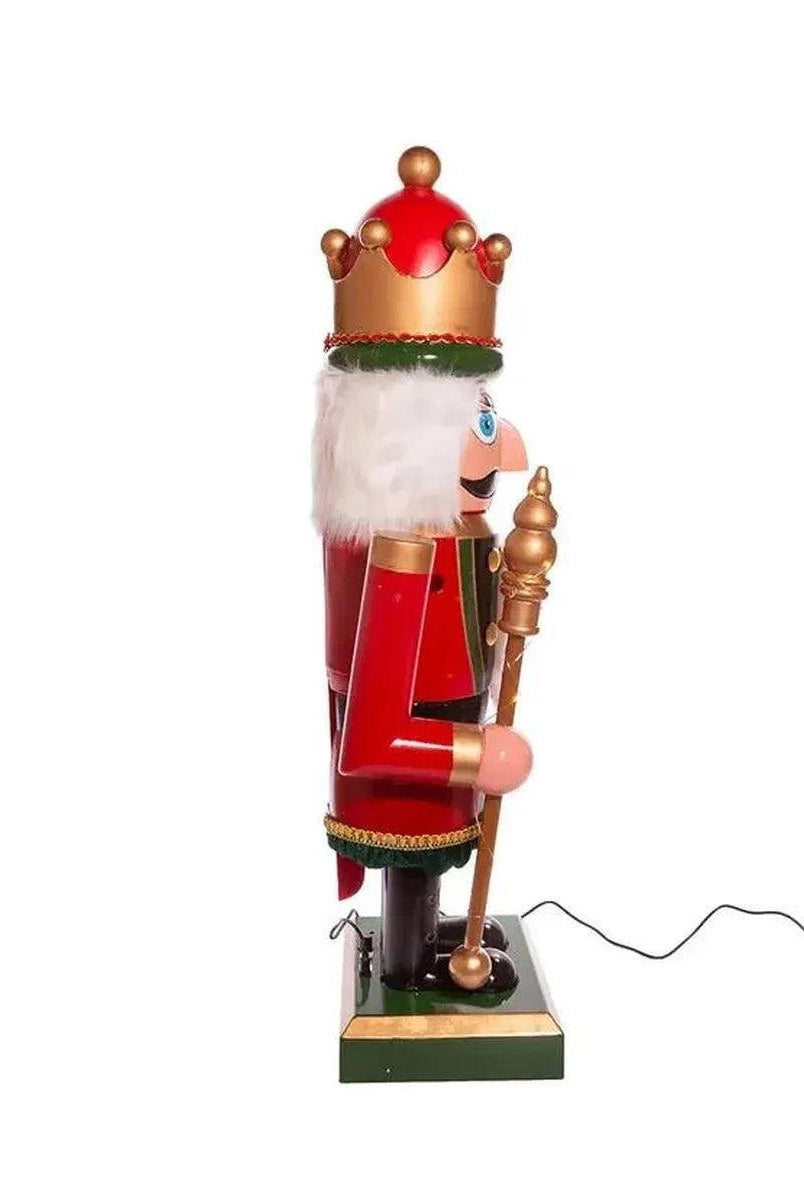 Shop For Kurt Adler 43" LED Lighted Musical Collapsible Nutcracker