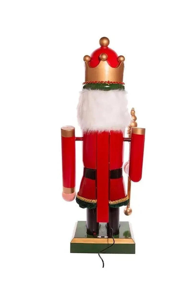 Shop For Kurt Adler 43" LED Lighted Musical Collapsible Nutcracker