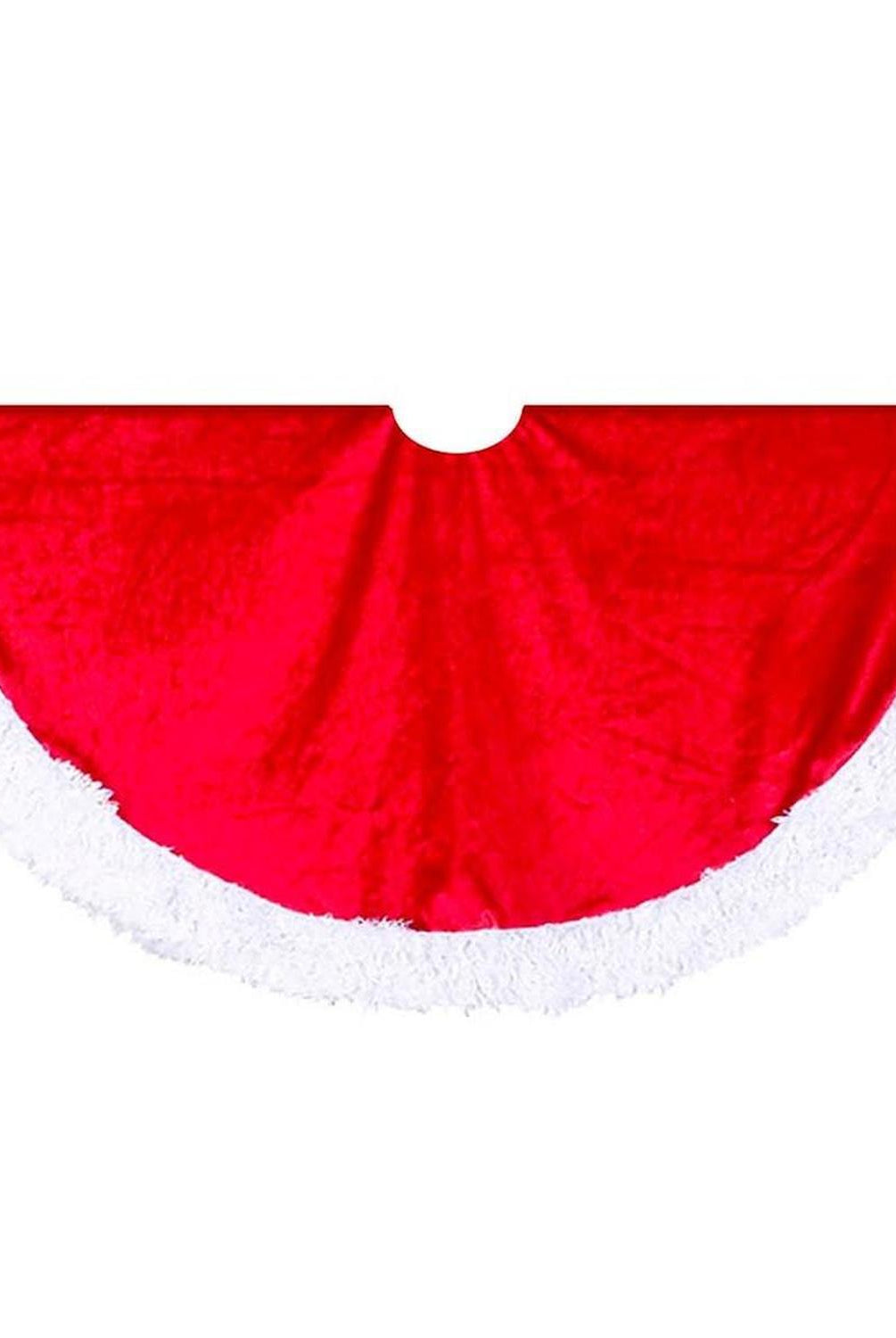 Kurt Adler 44-Inch Red Velvet Tree Skirt