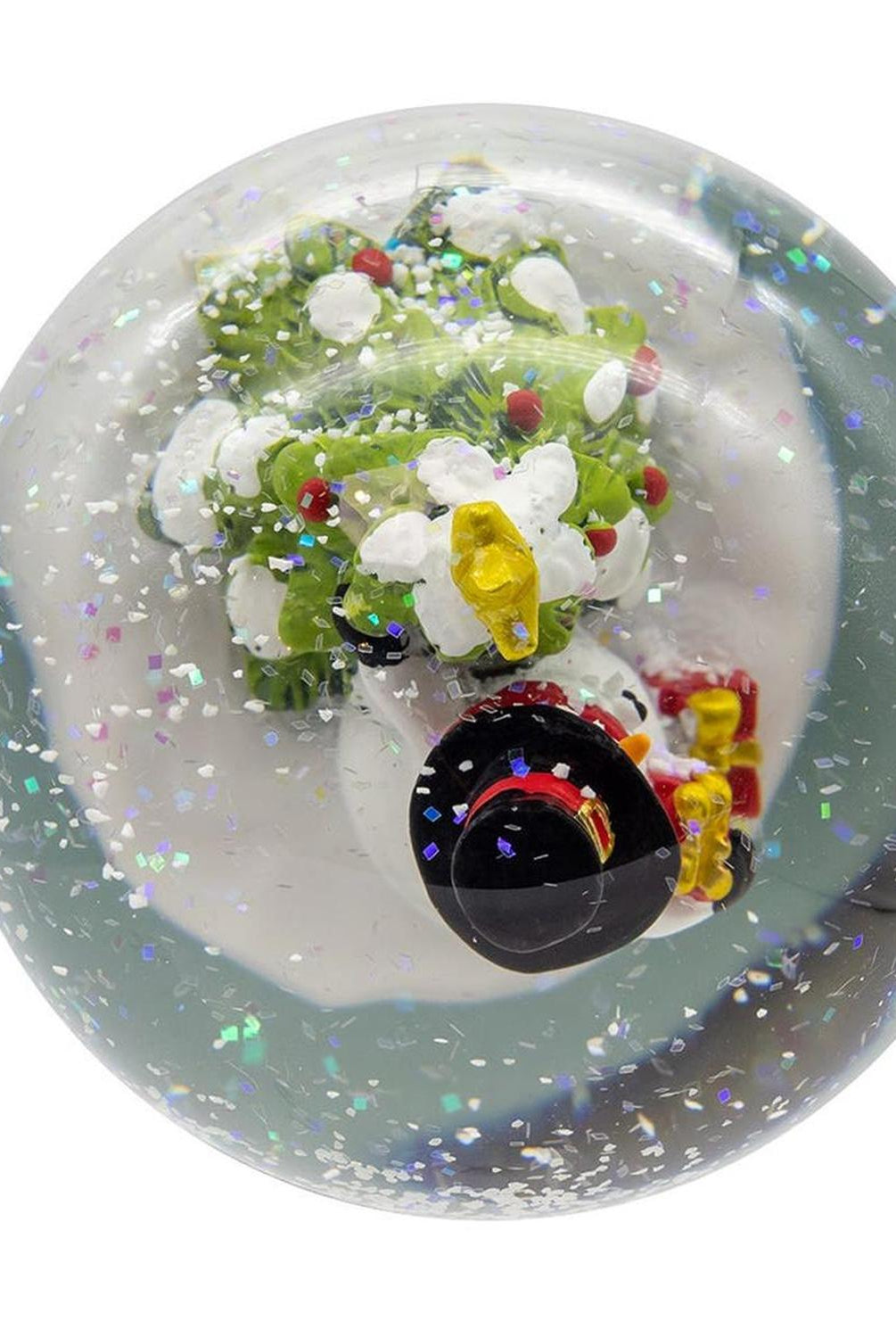 Kurt Adler 5-Inch Wind-Up Musical Snowman With Water Globe