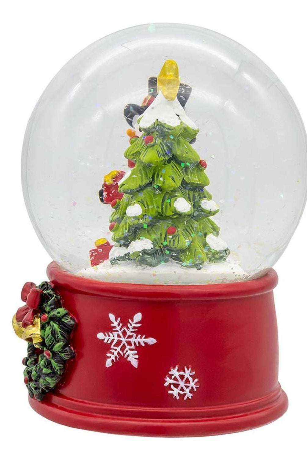 Kurt Adler 5-Inch Wind-Up Musical Snowman With Water Globe