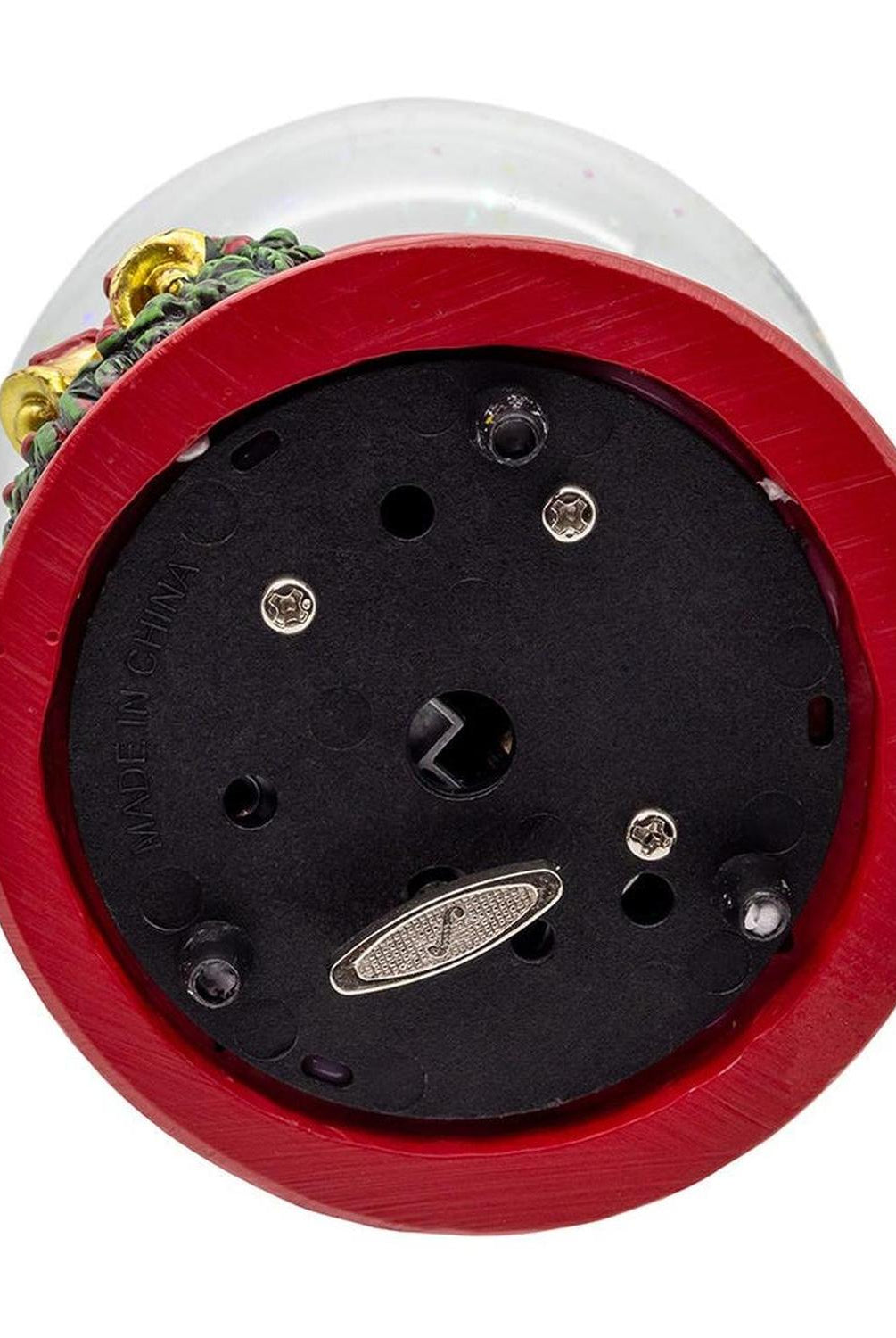 Kurt Adler 5-Inch Wind-Up Musical Snowman With Water Globe