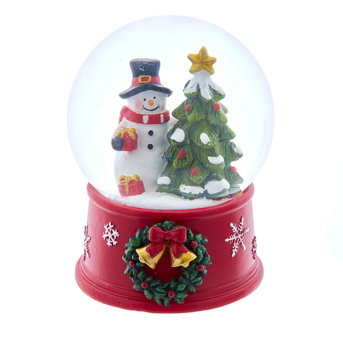 Shop For Kurt Adler 5 - Inch Wind - Up Musical Snowman With Water Globe