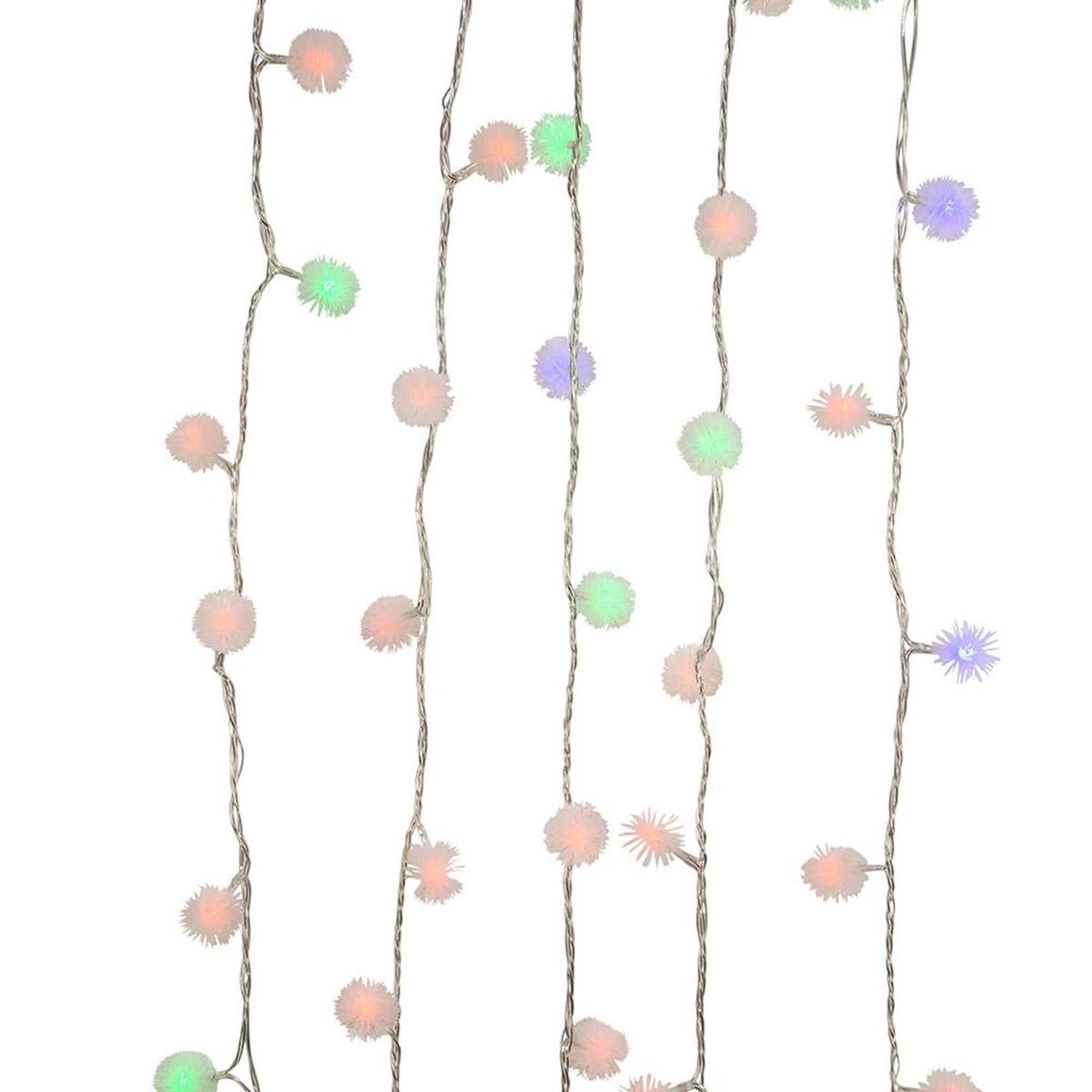 Shop For Kurt Adler 50 - Light Spiked Snowball Double Flash Light Set