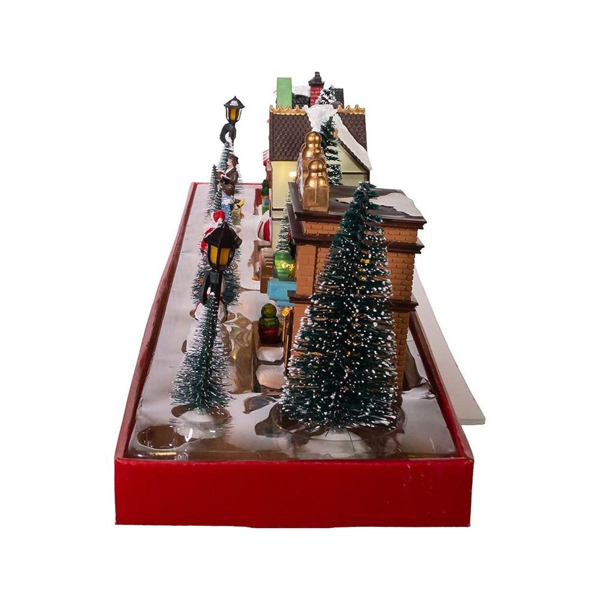 Shop For Kurt Adler 5.5 - Inch Battery - Operated LED Lit Christmas Village