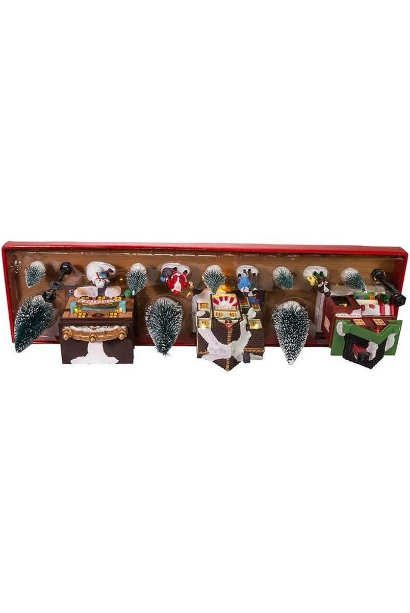 Shop For Kurt Adler 5.5 - Inch Battery - Operated LED Lit Christmas Village