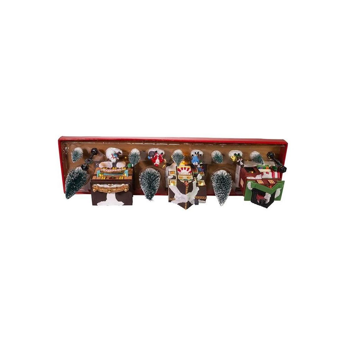 Shop For Kurt Adler 5.5 - Inch Battery - Operated LED Lit Christmas Village