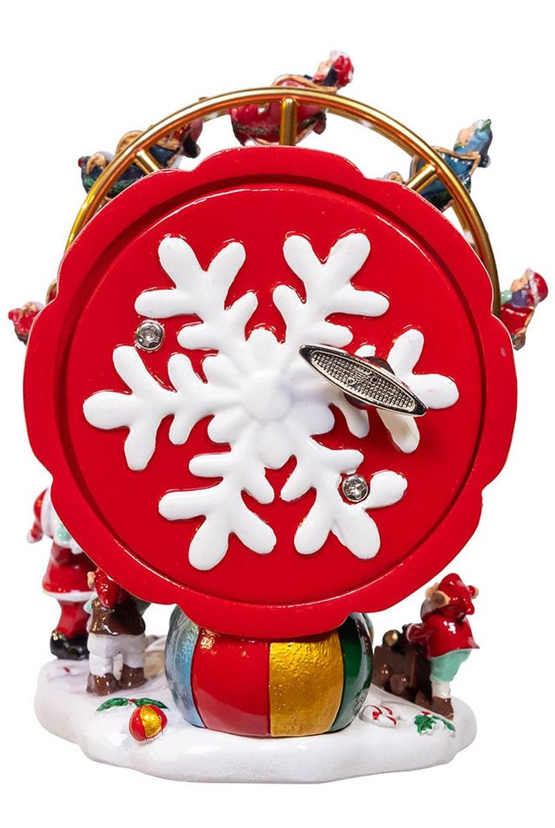 Shop For Kurt Adler 5.5 - Inch Wind - Up Musical Ferris Wheel Table Piece