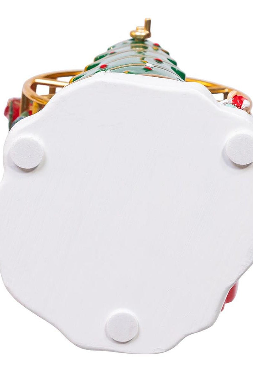 Shop For Kurt Adler 5.5 - Inch Wind - Up Musical Ferris Wheel Table Piece