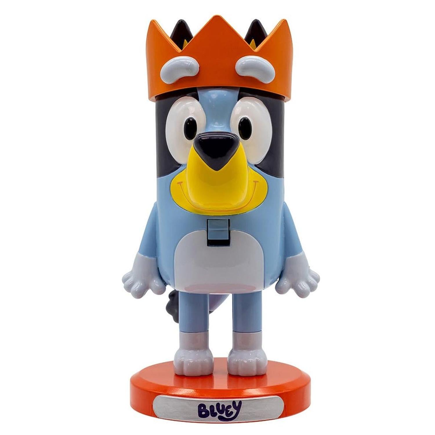 Kurt Adler 6 Inch Bluey Chubby Nutcracker