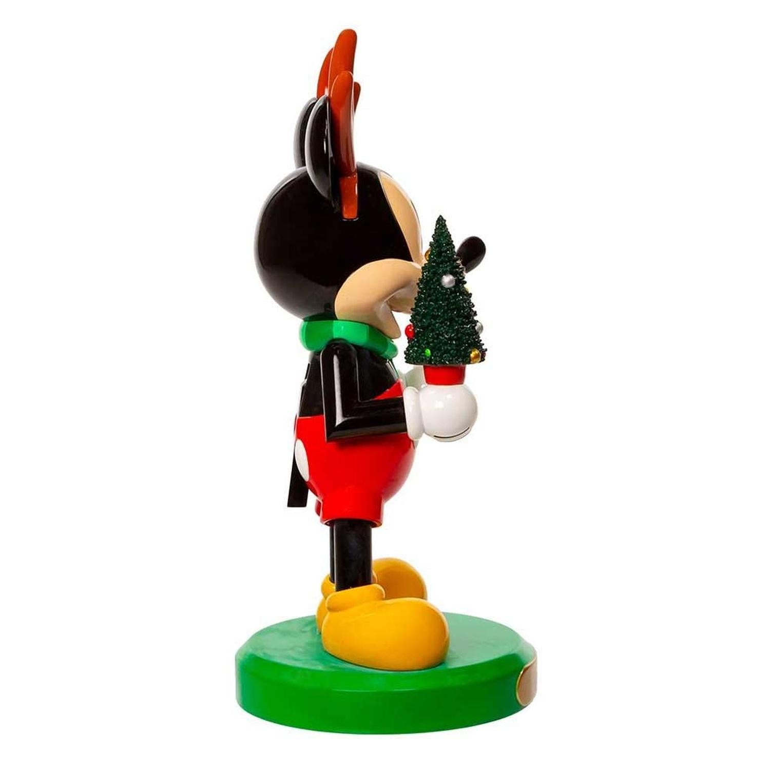Kurt Adler 6-Inch Disney© Mickey Mouse With Tree Nutcracker