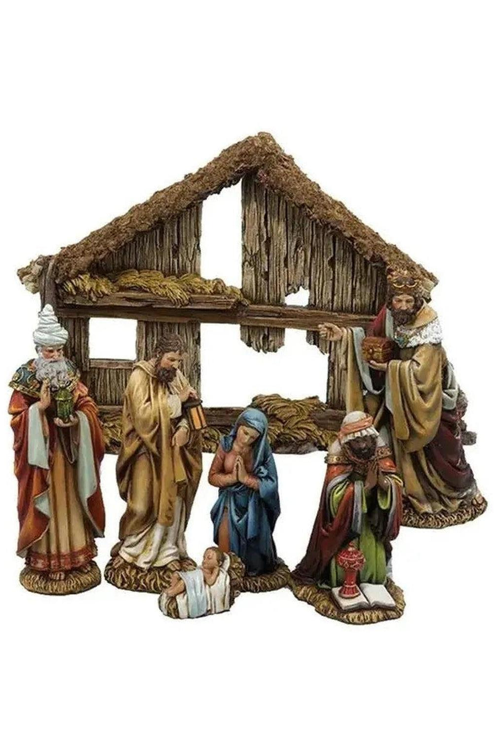 Shop For Kurt Adler 6 - Inch Resin Nativity (Set of 7)