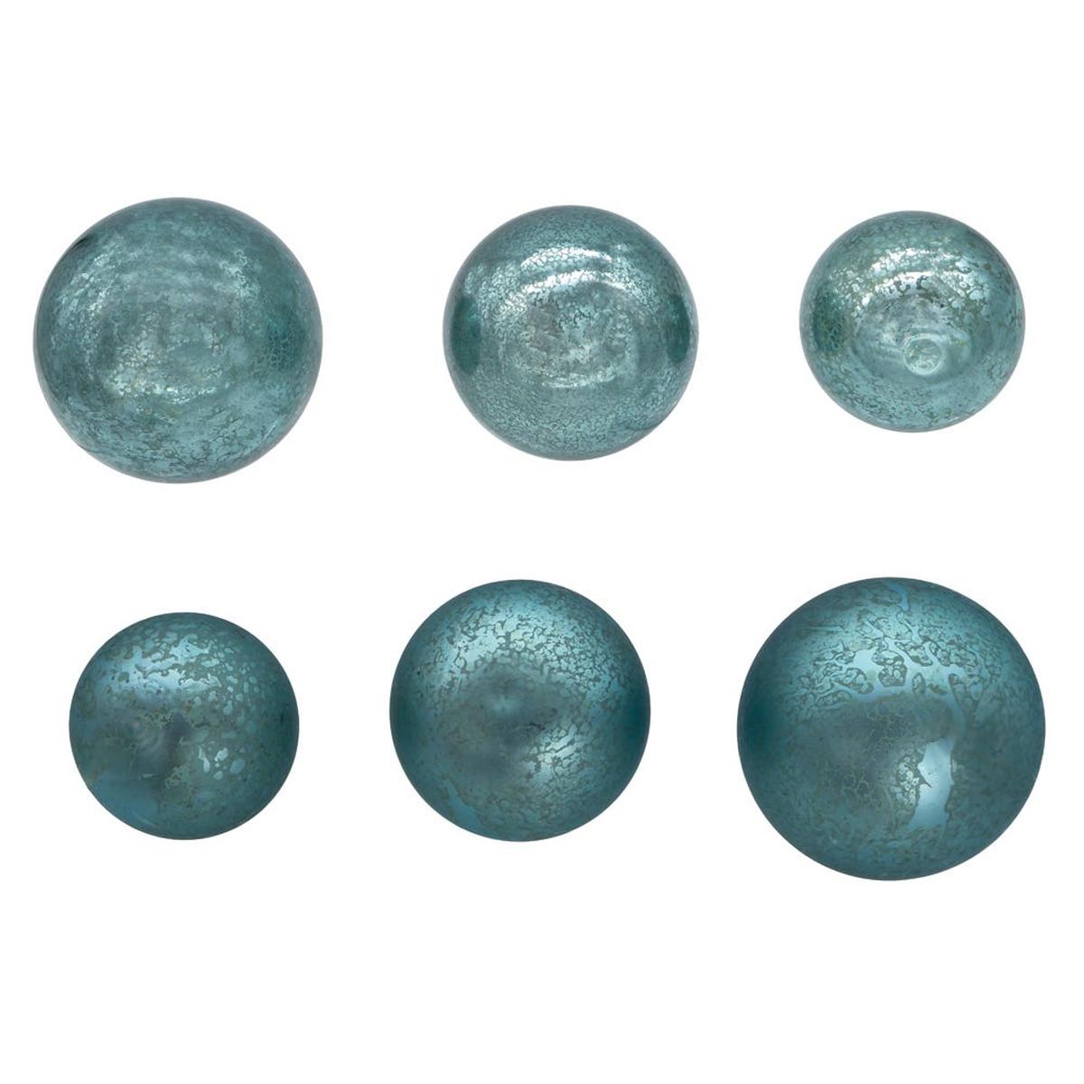 Shop For Kurt Adler 60 - 80MM Glass Shiny & Matte Teal Ball Ornaments, 20 - Piece Set