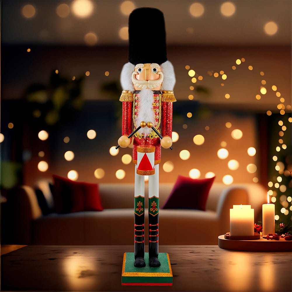 Shop For Kurt Adler 60 - Inch Hollywood Tall Soldier Nutcracker