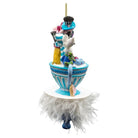 Shop For Kurt Adler 6.25" Hollywood Hats Alice Teaparty Ornament