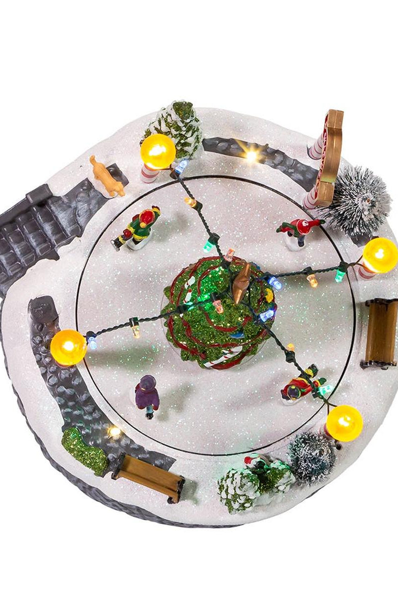 Shop For Kurt Adler 7 - Inch Battery - Operated Musical LED Ice Rink